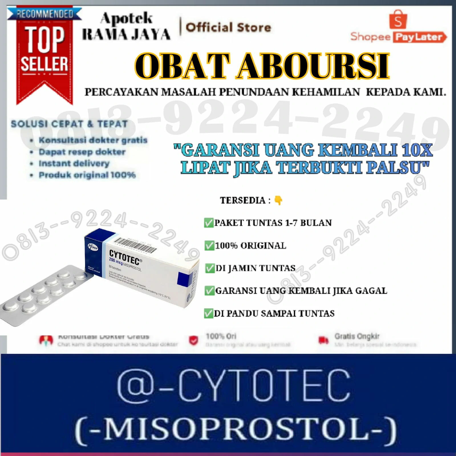 Obat Aborsi Cytotec 400 mg Asli: Cara Menggugurkan Kandungan dengan Aman bagi Ibu Menyusui